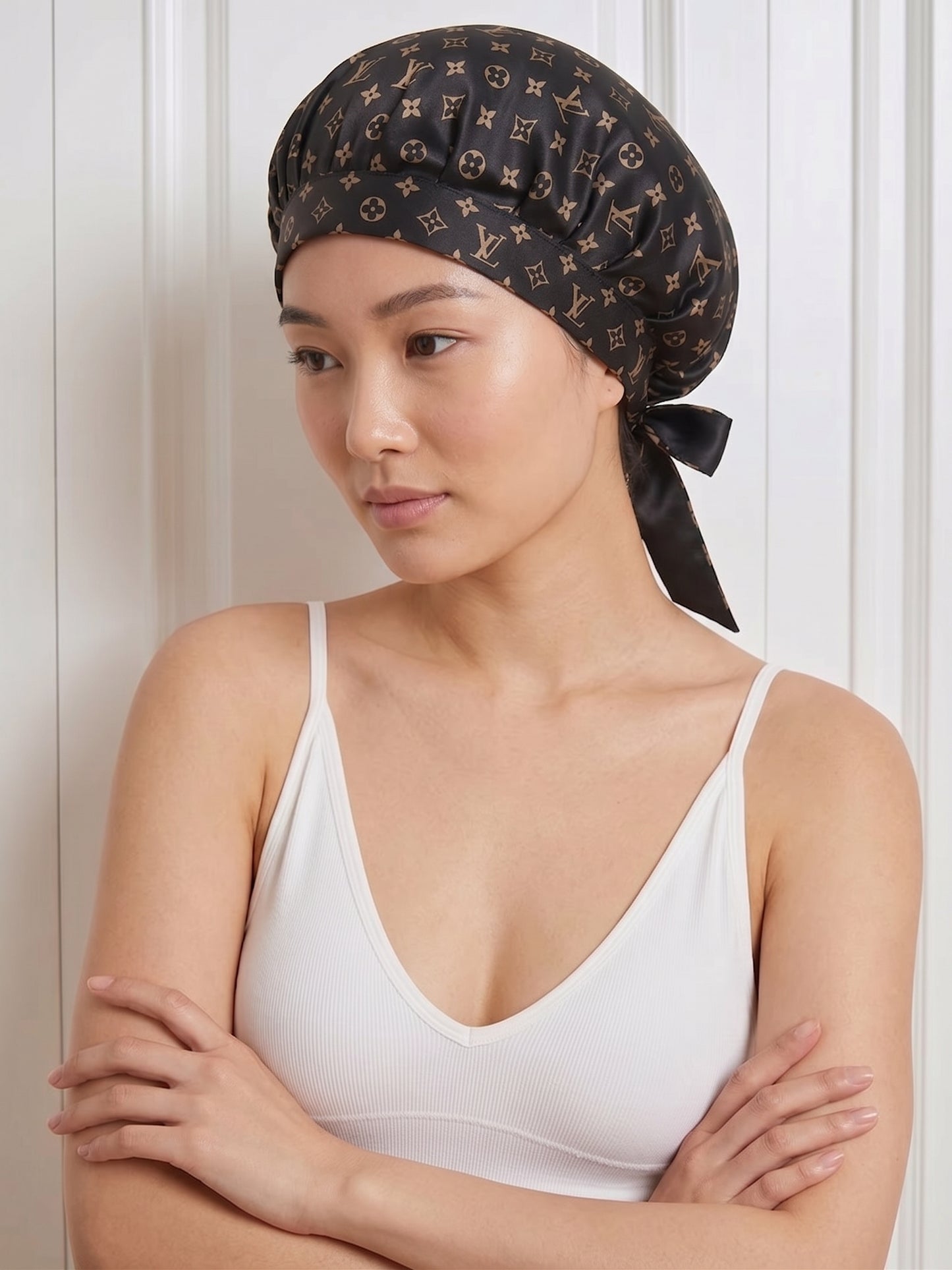 Premium Satin Night Bonnet