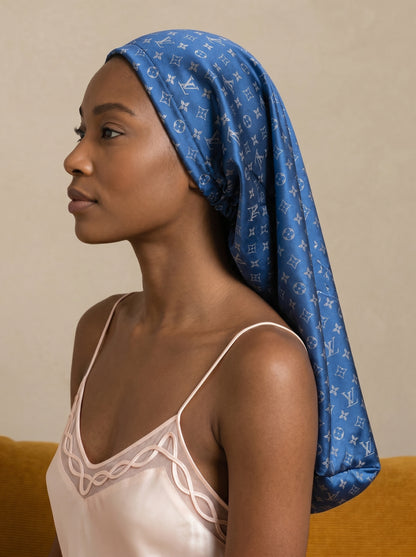 Extra Long Satin Sleep Bonnet