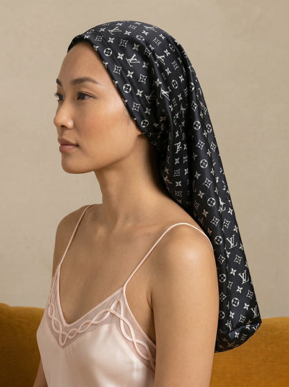 Extra Long Satin Sleep Bonnet